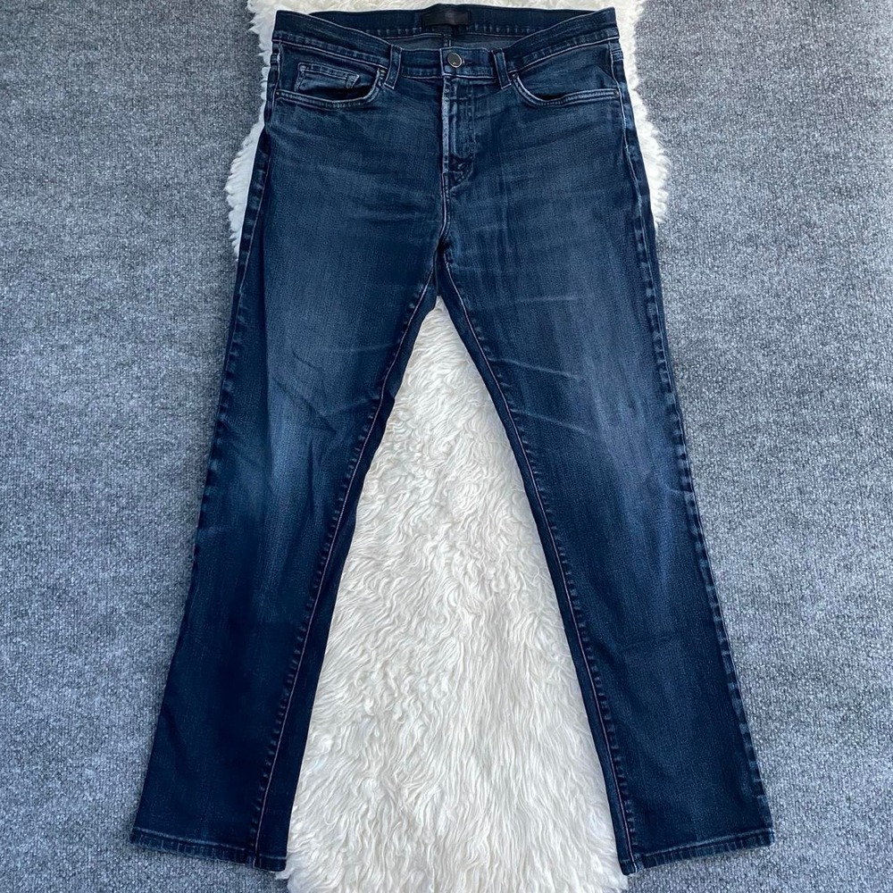 J BRAND DARK WASH TYLER SLIM FIT JEANS STRAIGHT LEG CASUAL EVERYDAY WEAR